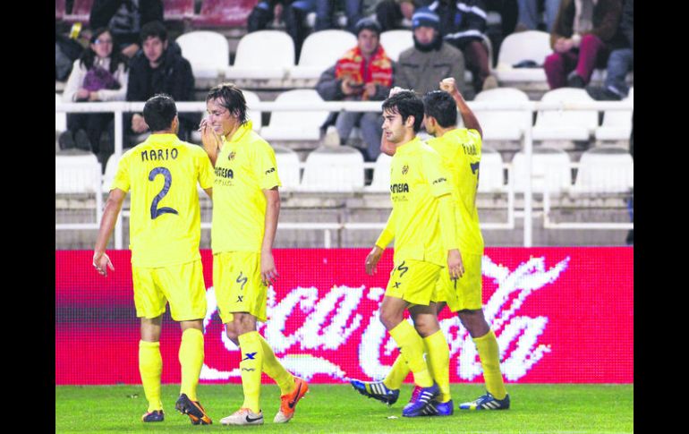 El Villarreal se mantiene en la sexta posición del futbol español, la última plaza que obtiene boleto para disputar la Europa League EFE /