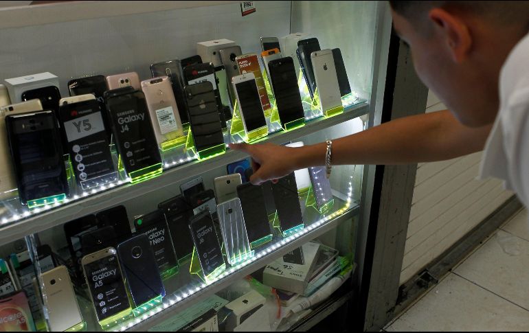 Durante junio se reportaron mil 795 robos de teléfonos celulares en Jalisco. EL INFORMADOR/Archivo