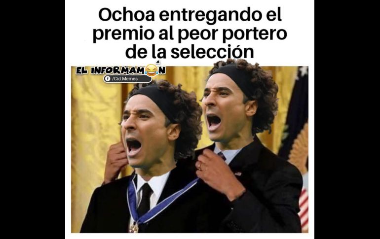 Tunden con memes al Tri y a Memo Ochoa por goliza ante Argentina