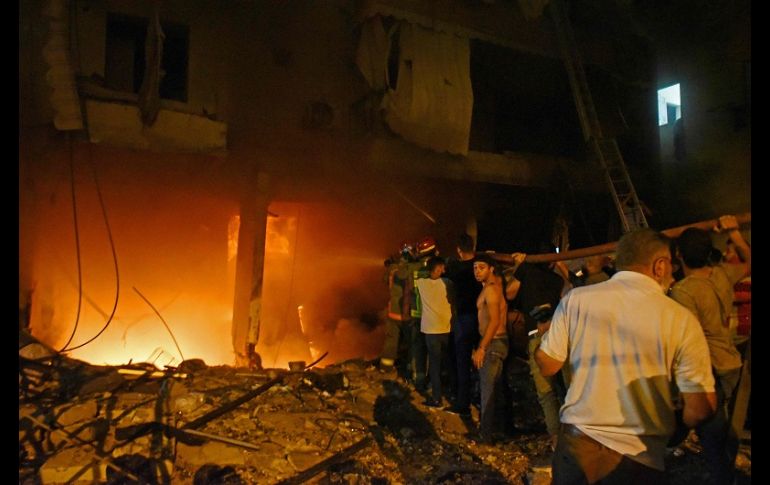 Mueren cuatro en Líbano tras explosión por gas