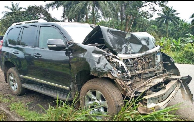 El accidente donde se vio involucrado Eto´o ocurrió cerca de Nkongsamba, una ciudad en el oeste de Camerún. Facebook / Martin Camus MIMB Officiel