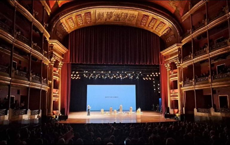 La edición número 17 del Premio Jalisco de Arquitectura fue realizada en el Teatro Degollado.ESPECIAL