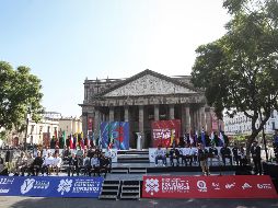 Con la participación de oficiales de 17 países, este domingo arrancaron los X Juegos Latinoamericanos de Policías y Bomberos, en Guadalajara. EL INFORMADOR/ H. FIGUEROA