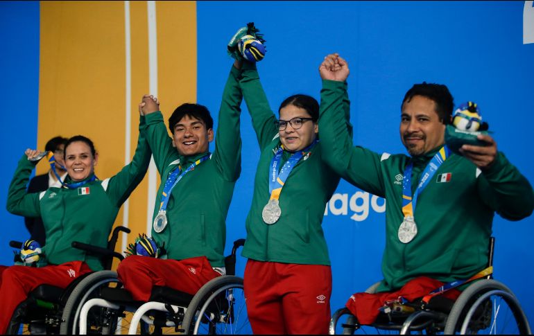 Las hazañas de la delegación de México en los Juegos Parapanamericanos de Santiago 2023 continúan tras el día cuatro de actividades. Efe.