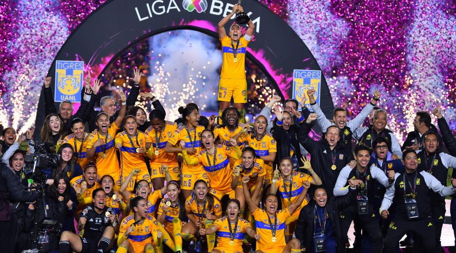Tigres Femenil consiguió su sexto título. IMAGO7.
