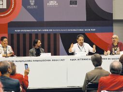 (De izquierda a derecha) Saúl Herrera “Qucho”, Chavo del Toro, Daniel Camacho Ángel y Osvaldo Muñoz Aceves. EL INFORMADOR/ A. Navarro