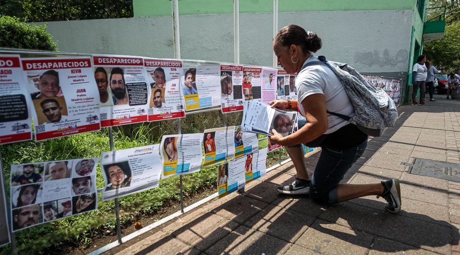 Los colectivos hicieron énfasis en que, pese a los supuestos esfuerzos del gobierno del Presidente Andrés Manuel López Obrador para pacificar el país, la crisis de desapariciones forzadas no se detiene. EL INFORMADOR / ARCHIVO