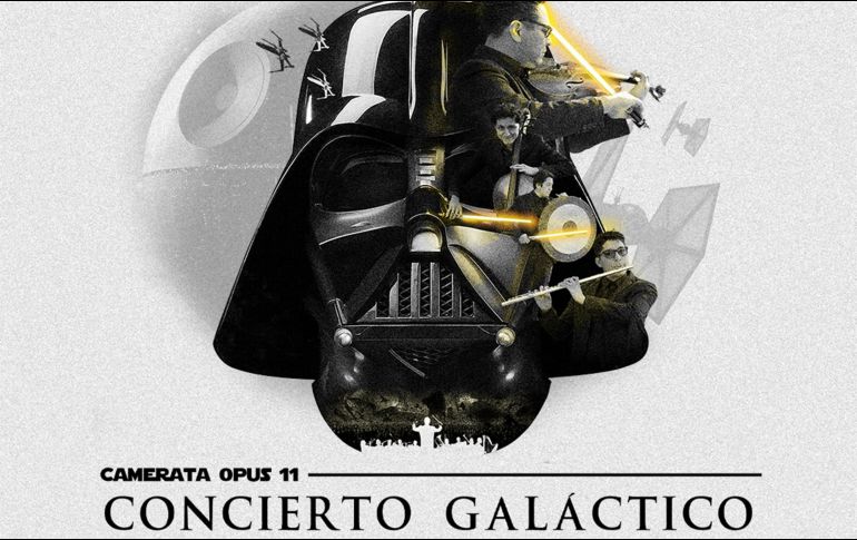Las canciones de Star Wars serán interpretadas por la Camerata Opus 11 en Guadalajara. Facebook/ PALCCO.
