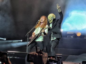 La banda continuará su paso por México el 27 de abril en Monterrey. FACEBOOK / Megadeth