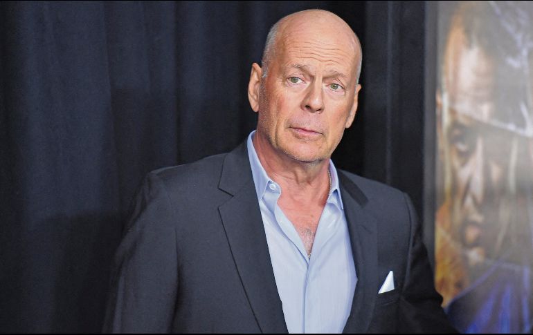 El público ha dado muestras de cariño al actor Bruce Willis. AFP