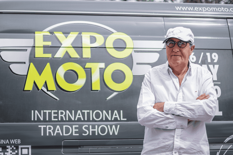 Francisco Igartúa Araiza, director y fundador de Expo Moto, explicó que este año además de un mayor crecimiento en el piso de exhibición esperan más visitantes. EL INFORMADOR / H. Figueroa