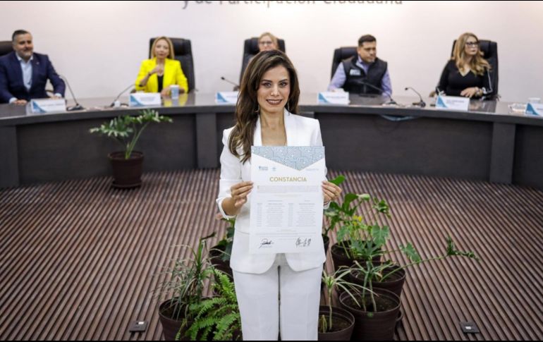 Verónica Delgadillo será la primera presidenta municipal electa de Guadalajara. EL INFORMADOR/H. Figueroa