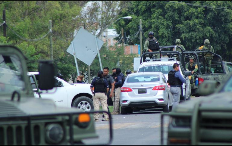 La zona fue acordonada por policías municipales y elementos de la Guardia Nacional. EFE / ARCHIVO