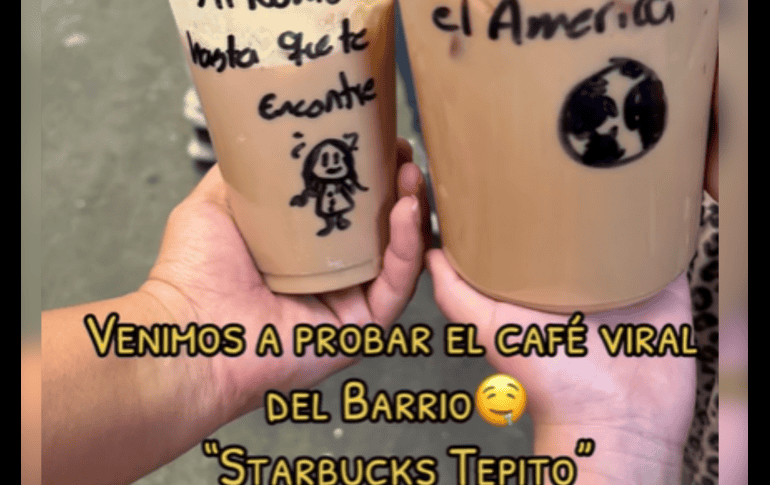 Los precios del café en el ‘Starbucks de Tepito’ van desde los 30 a los 90 pesos, dependiendo el tamaño, sabor, topping, etc. ESPECIAL