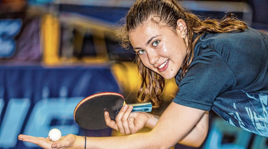 Arantxa Cossio desarrolló una verdadera pasión por el tenis de mesa desde que tuvo su primer contacto con este deporte a los 9 años de edad. EL INFORMADOR/ A. Navarro