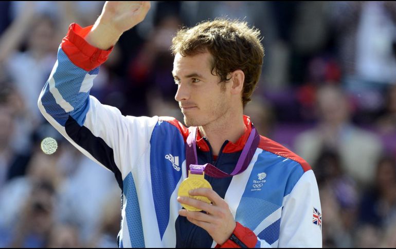 En los Juegos Olímpicos, Andy Murray es el único hombre en ganar dos medallas de oro individuales. EFE / ARCHIVO
