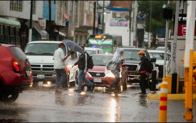 El pronóstico de lluvia para Guadalajara anuncia precipiaciones fuertes para la ciudad este martes. EL INFORMADOR / ARCHIVO