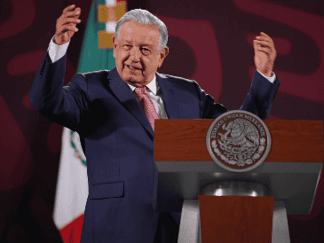 López Obrador asegura que Claudia Sheinbaum cuenta con la capacidad para enfrentar cualquier adversidad. SUN/Archivo/EMG