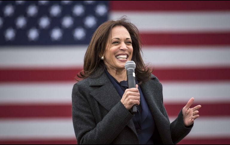 Kamala Harris apunta para ser relevo de la candidatura a la presidencia del Presidente de Estados Unidos, Joe Biden. AFP/ARCHIVO